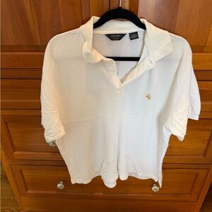 Brooks Brothers White Polo Shirt